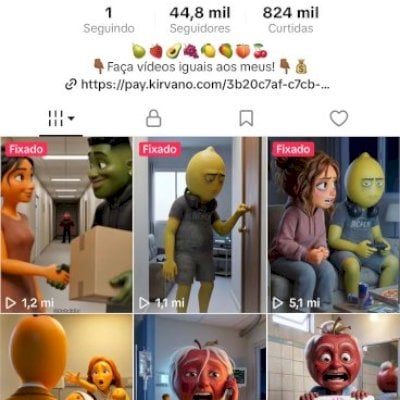 CONTA TIKTOK 44,8K SEGUIDORES | SHOP ATIVO | MONETIZADA