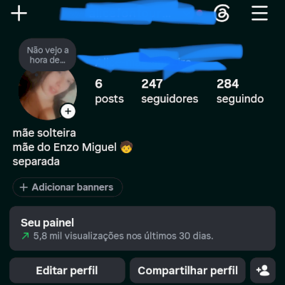 Conta Instagram 247 Seguidores