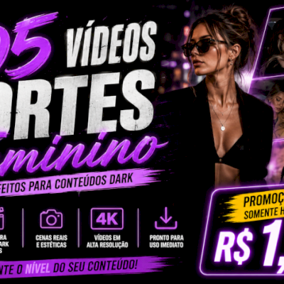🌑 54 Vídeos Dark Day | Conteúdo Viral para Reels e Shorts |ENTREGA AUTOMÁTICA