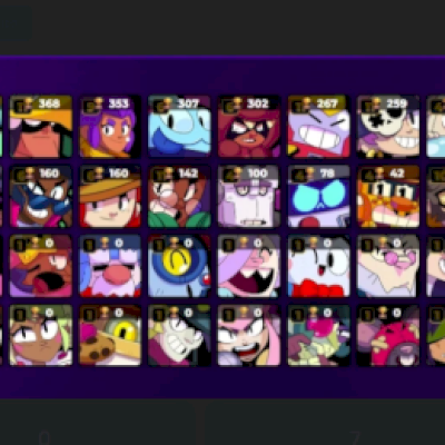 🔥 BRAWL STARS | 5K 🏆 | 56 BRAWLERS 🤖 | 4 LENDÁRIOS 🟡 | 23 HIPERCARGA🔥 |