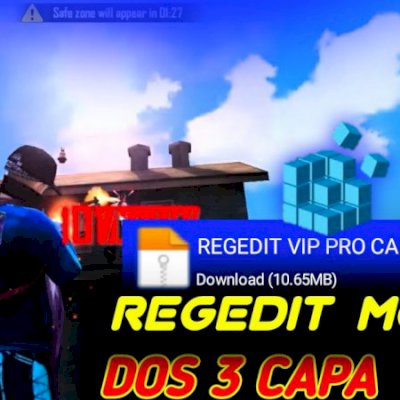 Free Fire Regedit ANTIBLACKLIST Auxílio de Mira + PicPay disfarçado+ sensi