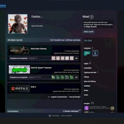conta steam