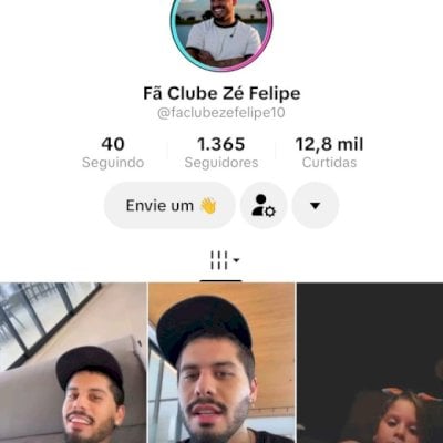 Vendo conta do tik Tok engajada