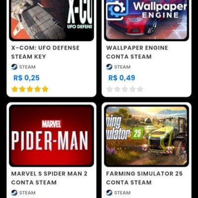 FORNECEDOR DE CONTAS STEAM FULL ACESSO