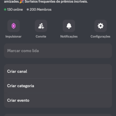 Vendo servidor de Discord.