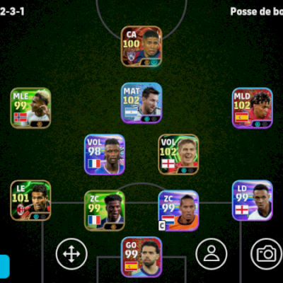 Conta Efootball Força 3085 2 Icons 1 BigTime e 2 Showtimes Brabos