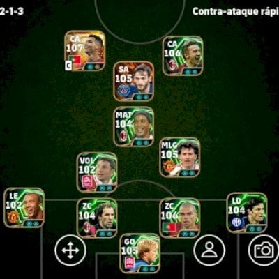 Efootball conta completa força 3230