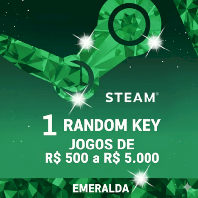🔰Steam Key Esmeralda - (Jogos De R$500,00 A R$5000)🔰