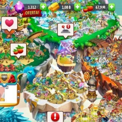 Conta Dragon City