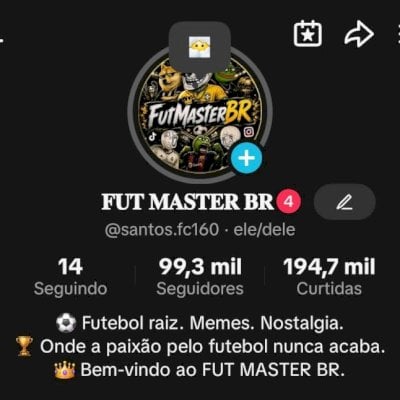CONTA TIKTOK +99K SEGUIDORES ENGAJADA!