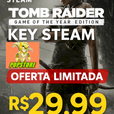 TOMB RAIDER GOTY - KEY DE RESGATE STEAM