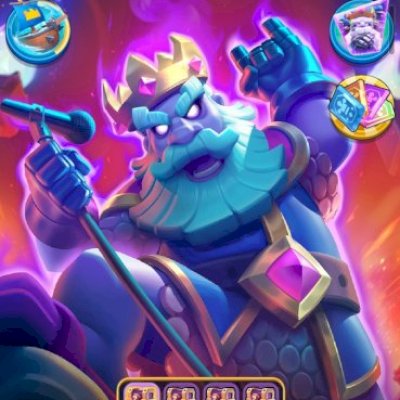 Conta de clash Royale , antiga com quase todas as cartas e 7777 trofeus