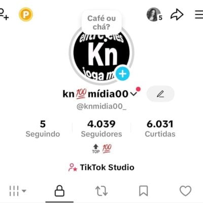 Conta tiktok