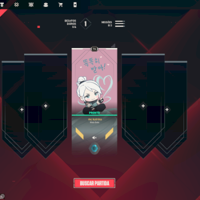Conta Valorant Platina com skins - full acesso