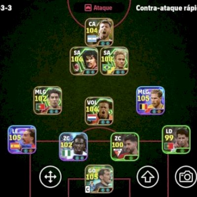 CONTA DE EFOOTBOLL COM NEYMAR PRIME E GULLET
