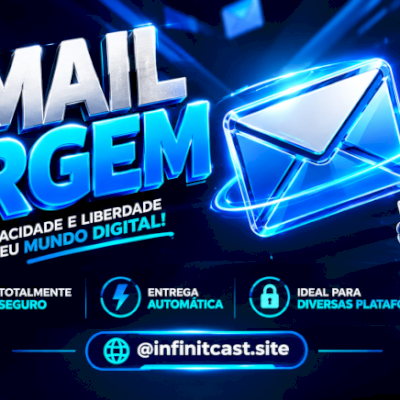 EMAIL VIRGEM 🔥 | PRONTO PARA USO + ENTREGA AUTOMÁTICA ⭐⭐⭐⭐⭐