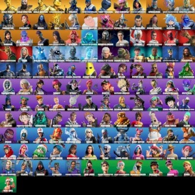 Conta de fornite com Kratos
