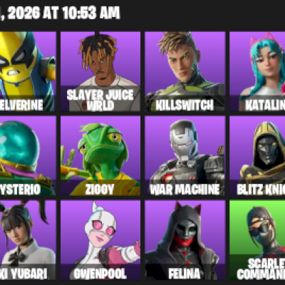 CONTA FORTNITE | 33 SKINS | 80 PICARETAS | 40 GESTOS | FULL ACESSO