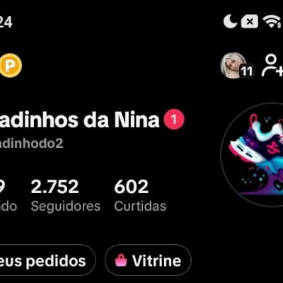 CONTA TIKTOK 2K SEGUIDORES BR 🇧🇷 PROMOVER+SITE+LIVES+TROCAR NOME ✅ SEM SHOP ❌
