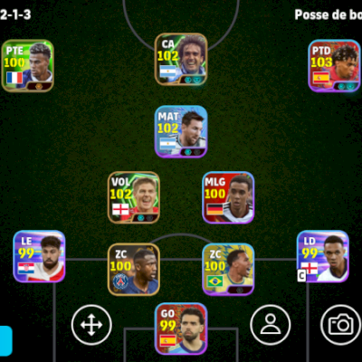 Conta Efootball Força 3101 2 Icons e 2 Showtimes Brabos