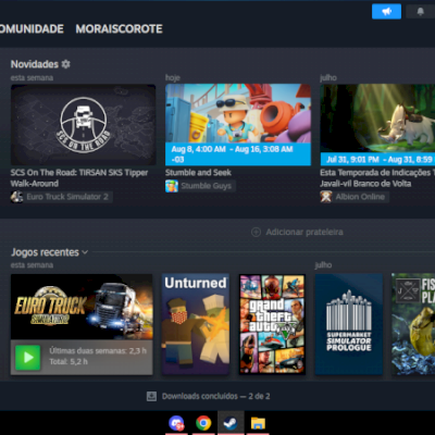 Conta Steam,