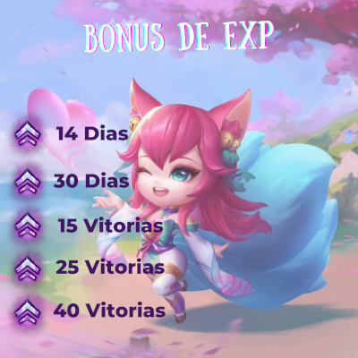 [PROMOÇÃO] BONUS EXP / PRESENTES LOL