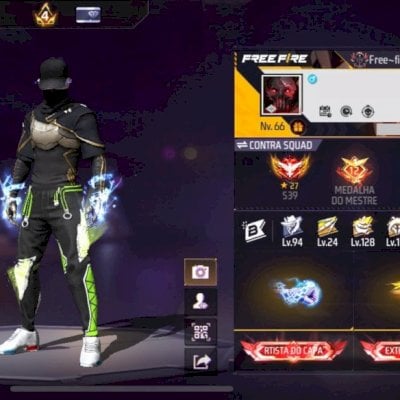 Conta Gemada Free Fire