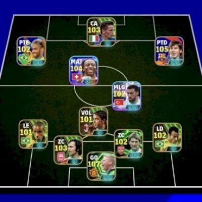 Conta de efootball 3196 com Neymar e Messi do pack