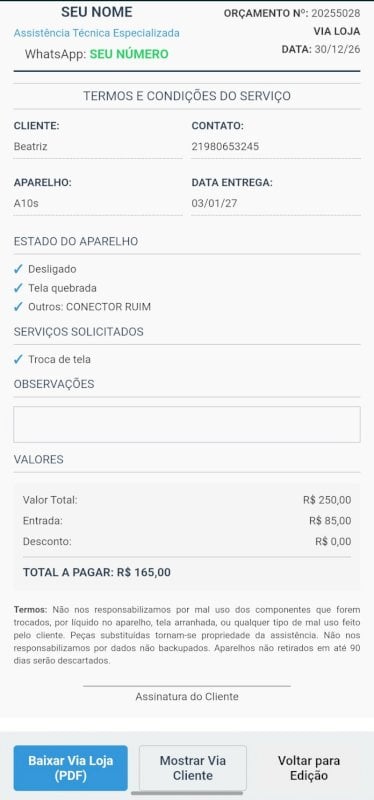 Foto do produto