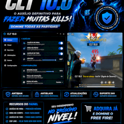 PAINEL CLT, FACA 10 A 15 KILLS POR PARTIDA, E PRA APOSTADOS