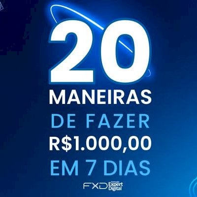 Ebook 20 maneiras de fazer R$1000 em 7 dias