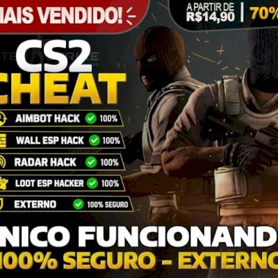 CS2 Cheat Hack - Aimbot, Esp, Wall, Radar [Atualizado 2026]