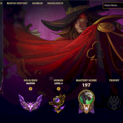 CONTA LOL MESTRE - 300 PDL - SKINS E TODOS OS CHAMPIONS