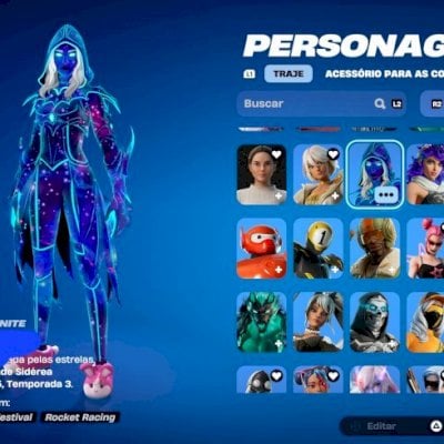 Conta de fortnite