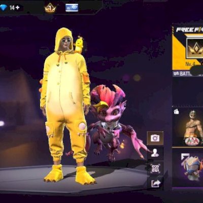 CONTA FF + REY MISTERIO + NAILOONG + 1 SKIN + MOCHILA + EMOTE (SEU EMAIL)