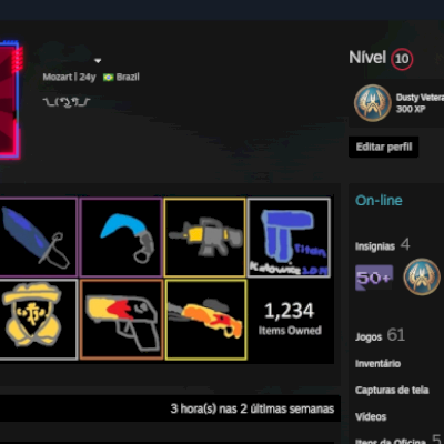 CONTA STEAM COM PRIME CS E 60+ JOGOS