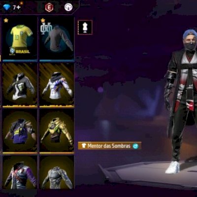 Vendo conta free fire levei 72 + conta over 111 ea fc mobile