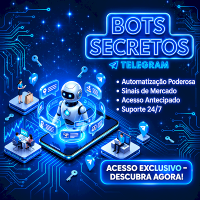 100 BOTS SECRETOS DO TELEGRAM PREMIUM
