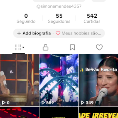 Conta 50 seguidores orgânico
