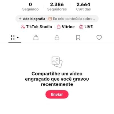 Conta TikTok Crescida e com TikTok Shop Ativa