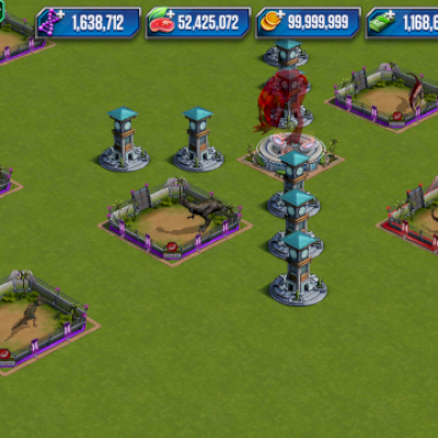 Venda de conta de Jurassic World The Game nível: 87
