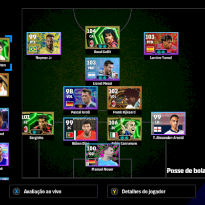 CONTA EFOOTBALL XBOX PC COM GULLIT 107