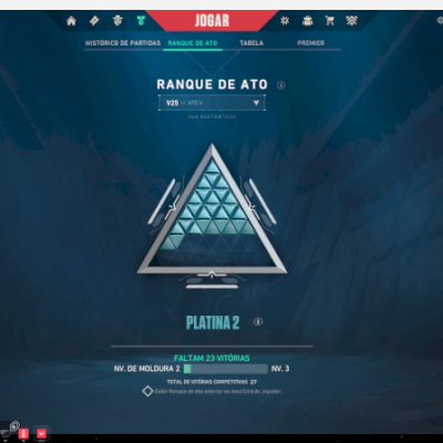 conta valorant LVL30