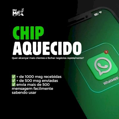 Chip aquecido/maturado ( Suporte e garantia)