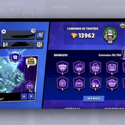 CONTA BRAWL STARS À VENDA MUITO COMPLETA! com 2 pro pass