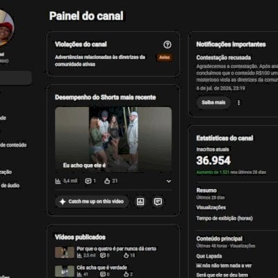 🚀 Venda de Canal no YouTube – 37.000 Inscritos