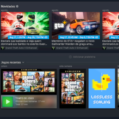 CONTA STEAM COM GTA V ENHANCED/LEGACY E GTA IV QUEIMA DE ESTOQUE🔥
