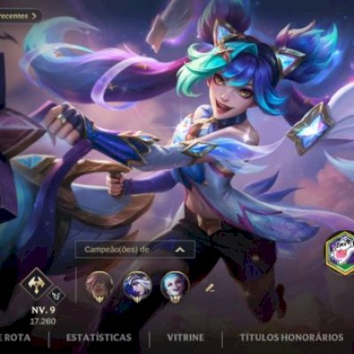 WILD RIFT - 107 Skins, 5 Miticas, 14 lendarias, Diamante, ja foi mestre