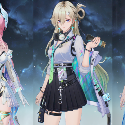VConta Wuthering Waves + Aemeath + Lynae + Shorekeeper + Galbrena + Qiuyuan