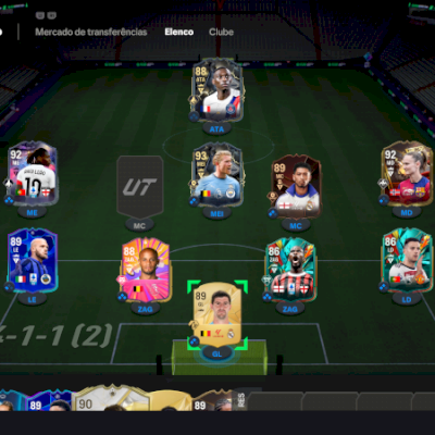 Conta Ultimate team - EAFC 25 - Time 5KK - Caixa de 670k